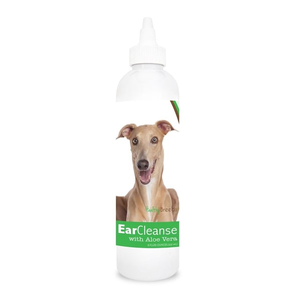 Healthy Breeds 8 oz Italian Greyhound Ear Cleanse with Aloe Vera Cucumber Melon 840235109020 - main